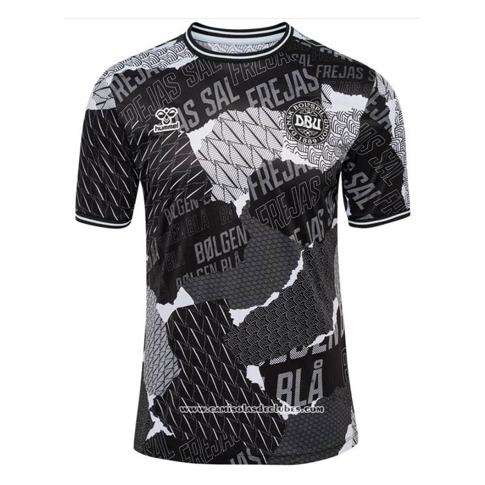 Camisola
 Pre Match
 del Dinamarca 2024 Preto
